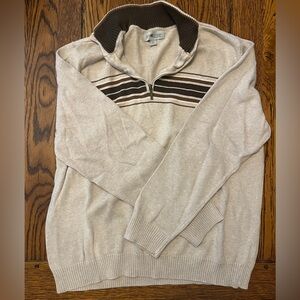 Sun River Clothing Co. Men’s Quarter Zip Sweater - SIZE XL